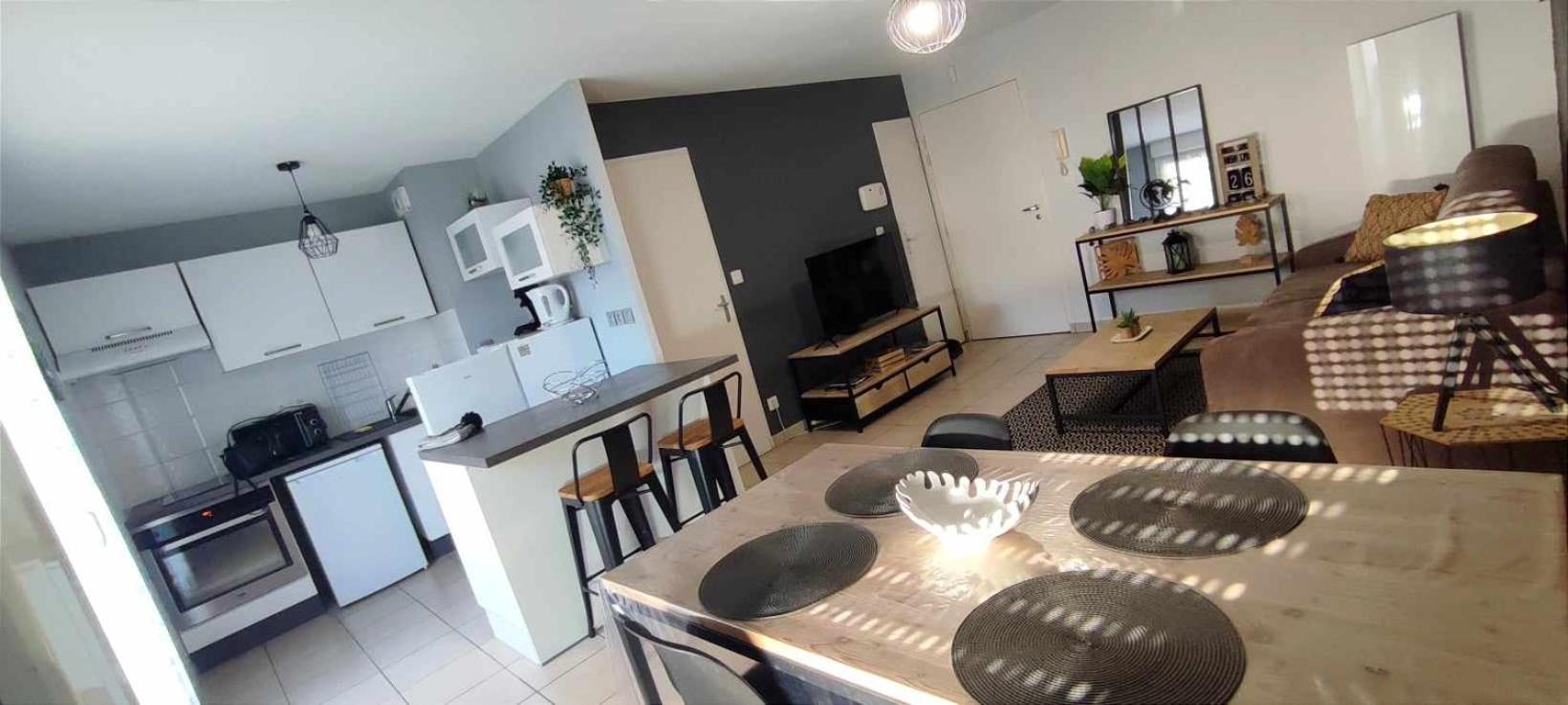 Superbe Appartement En Residence Avec Piscine. Албервил Екстериор снимка